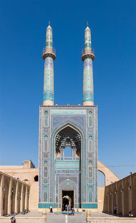  Das Jāmeh-Moschee von Yazd: Ein historischer Bauplatz voller faszinierender Details!